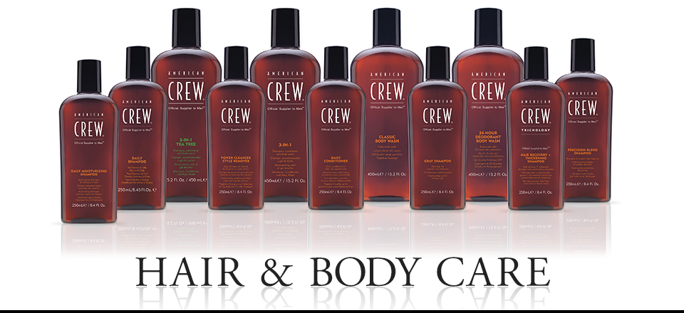 Prodotti American Crew, linea Hair Care | Nuccia Parrucchieri